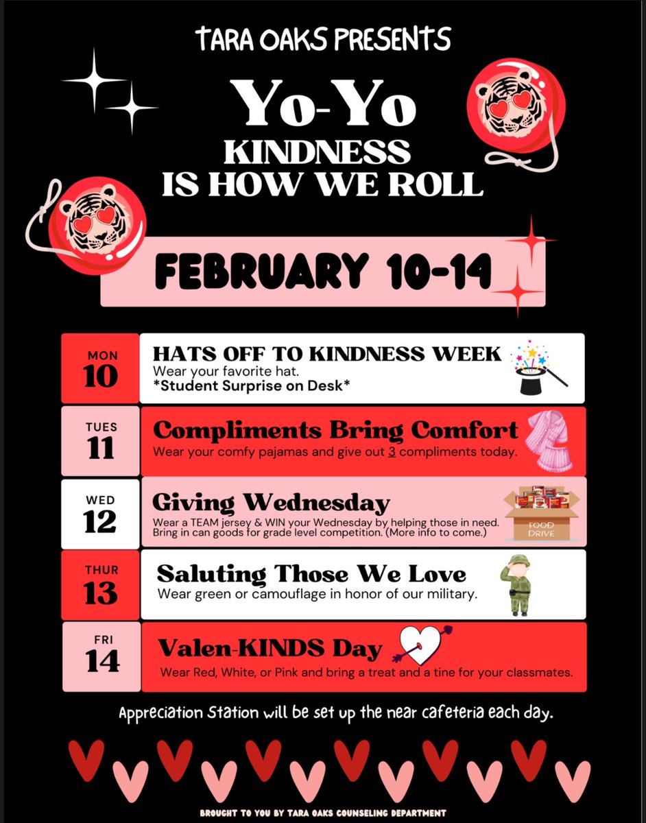 Time for our annual Kindness Week! My favorite week of the year. 💥