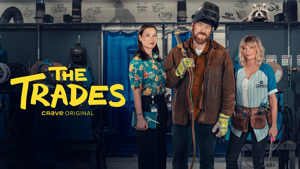 Crave_PR's tweet photo. Following a trailer reveal during TSN and CTV’s broadcast of SUPERBOWL LIX, Crave confirms today that it’s hit blue-worker comedy series THE TRADES returns for an eight-episode second season on Friday, March 14. 

For more information, visit The Lede here: https://t.co/G7JCuv44za https://t.co/9hB10gPRJK