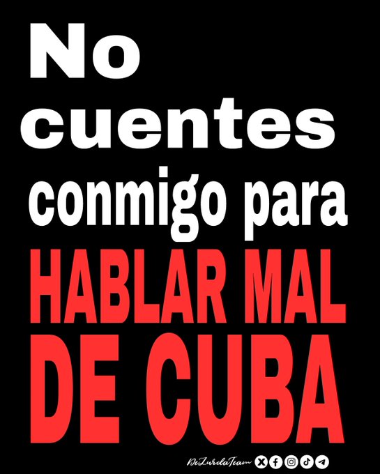 Ni con los cubanos agradecidos 😌