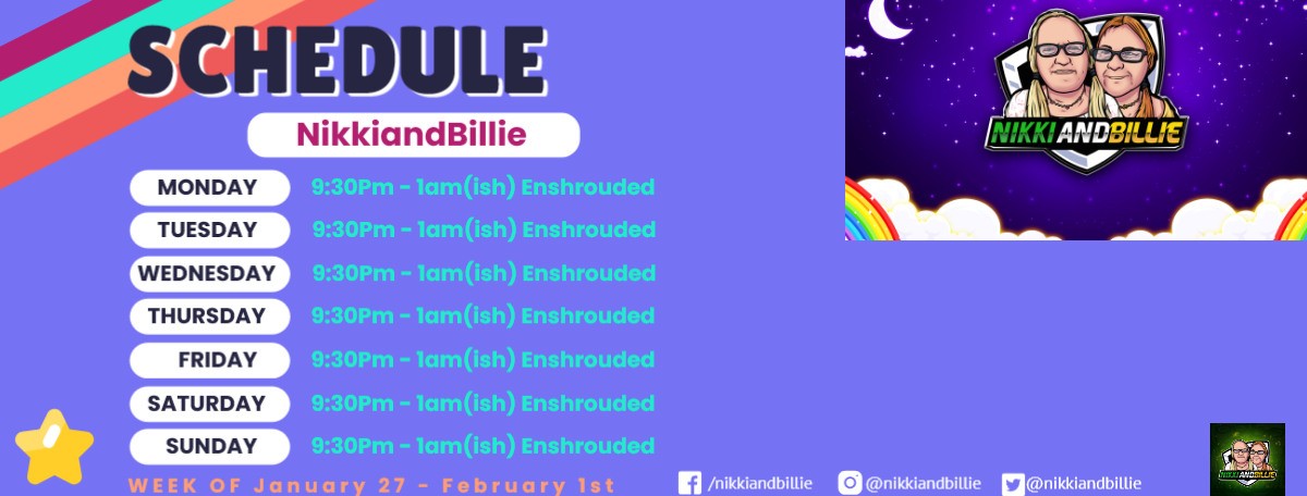 NikkiandBillie's tweet image. Yo yo, fam! 🚨 Smash that follow button and slide into our weekly sched, it&apos;s gonna be 🔥🔥, trust! #viewsfordays

10th Feb ------ 17th Feb