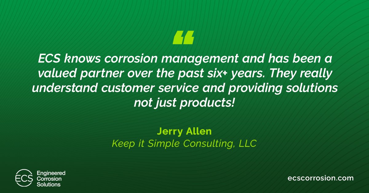 ECSCorrosion's tweet image. We have over 100 years of combined experience working in the fire protection industry. Our breadth of knowledge and experience enables us to deliver innovative corrosion management solutions you can count on.

So what truly sets ECS apart? Our clients say it best. 

#WhyECS