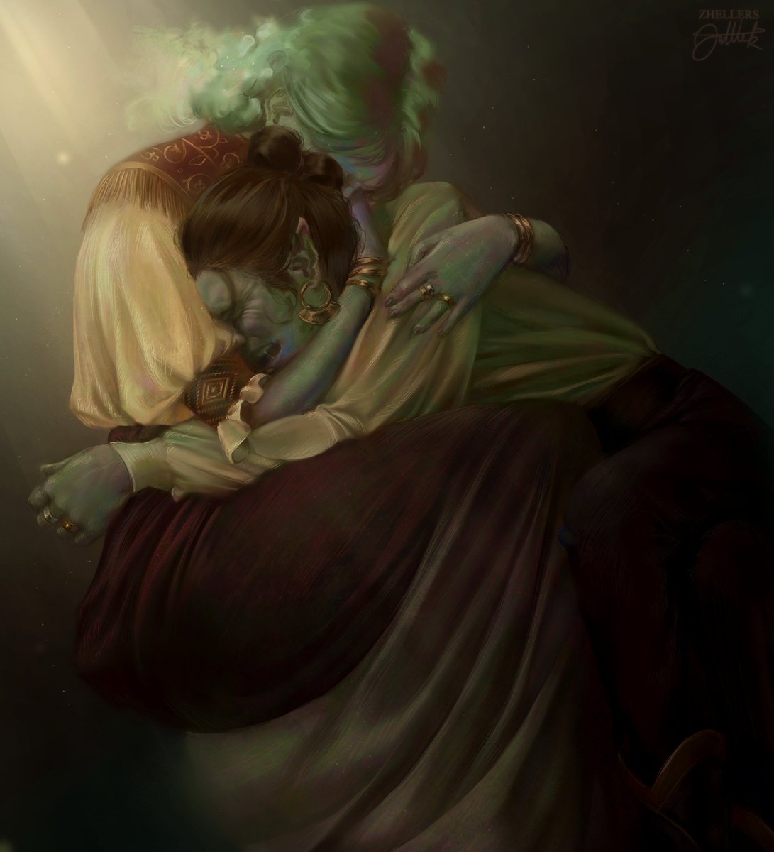 zhellers's tweet photo. Mom, am I still young?
Can i sleep for a few months more?
#criticalroleart #criticalrolespoilers https://t.co/3ohVLrkRri