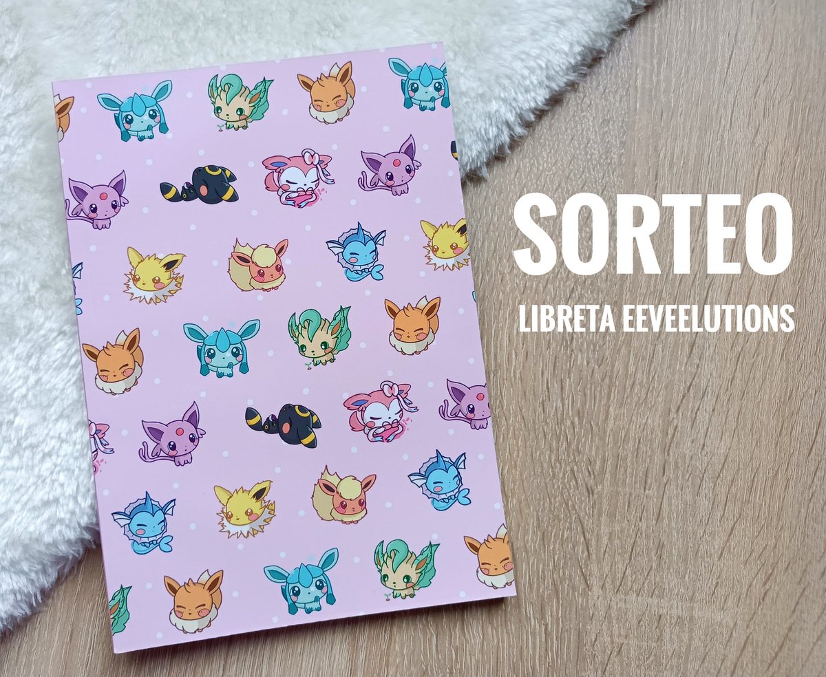 kehenashop's tweet image. 💕 SORTEO LIBRETA EEVEELUTIONS 💕

Para participar:
🔸Sígueme
🔸Dale RT
🔸Opcional: comenta cuál es tu Eeveelution favorita ☺️

El viernes 14 diré el ganador, mucha suerteee 🍀
