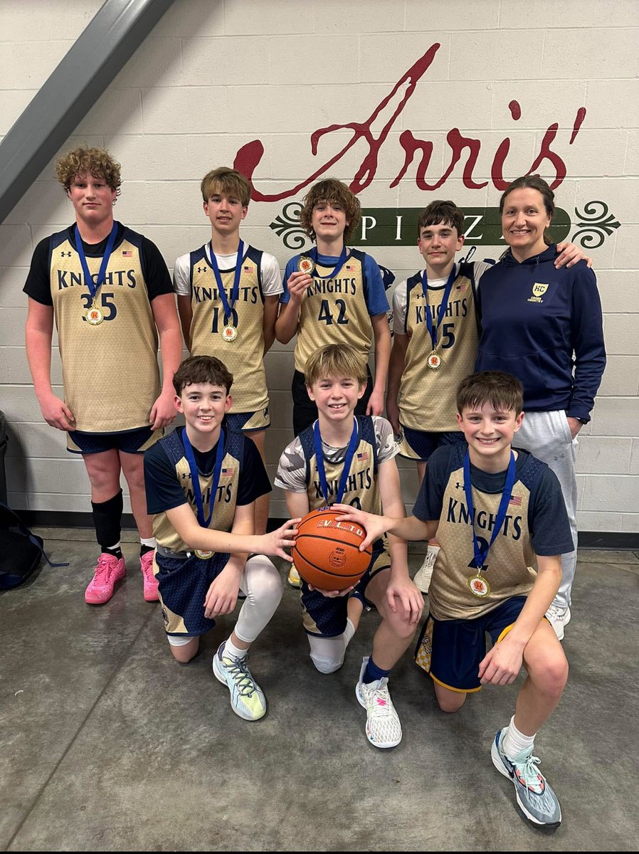 Knightsbball_JC's tweet photo. Congrats to our 7th grade squad on a 1st place finish this past weekend! https://t.co/ybV8lPWUZx