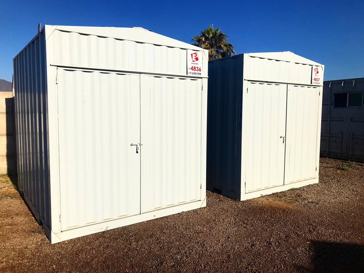 🔴 ¿Necesitas una #bodega metálica para guardar tus cosas en exterior de forma segura? Consulta y cotiza por tamaños de 10, 20 y 40 pies. ¡Contáctanos! #LaSerena #Coquimbo #Chile 🇨🇱

📱 WhatsApp: +56 9 6208 1008
📩 Correo: ventas@espaciocubico.cl
🌐 espaciocubico.cl