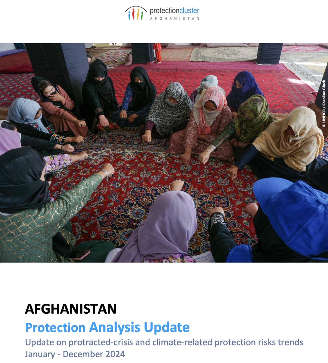 In 2024, Afghanistan faced a combination of challenges that continue to hinder recovery from decades of conflict, incl. 

🔻 Shrinking protection space
🔻Fragile economy
🔻Inadequate access to essential services
🔻Impact of climate shocks

Latest🔗shorturl.at/t7eXO