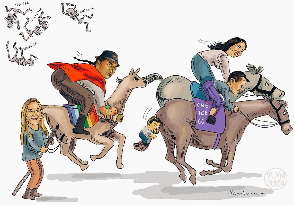 #Noboa #Luisa #Iza #EleccionesEcuador2025 #Vilmatraca