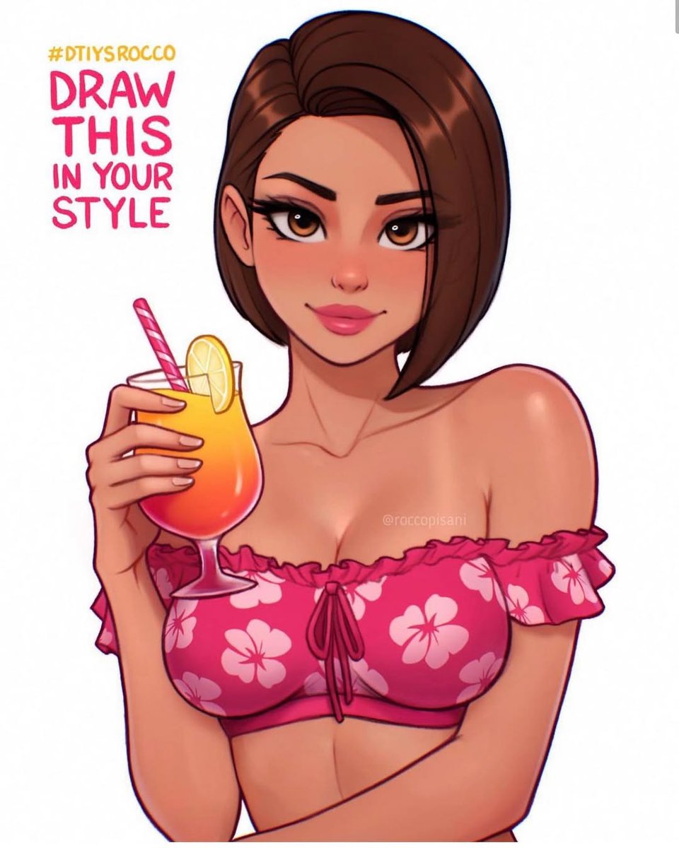 freya_amour's tweet photo. Here is my entry for #dtiysrocco from gorgeous @roccopisani Awesome challenge ✨ it was fun 😉 #dtiys #dtyischallenge #drythisinyourstylechallenge #drythisinyourstyle #digitaldrawing #summerdrawing #summervibes https://t.co/Uo0bNtVQLO
