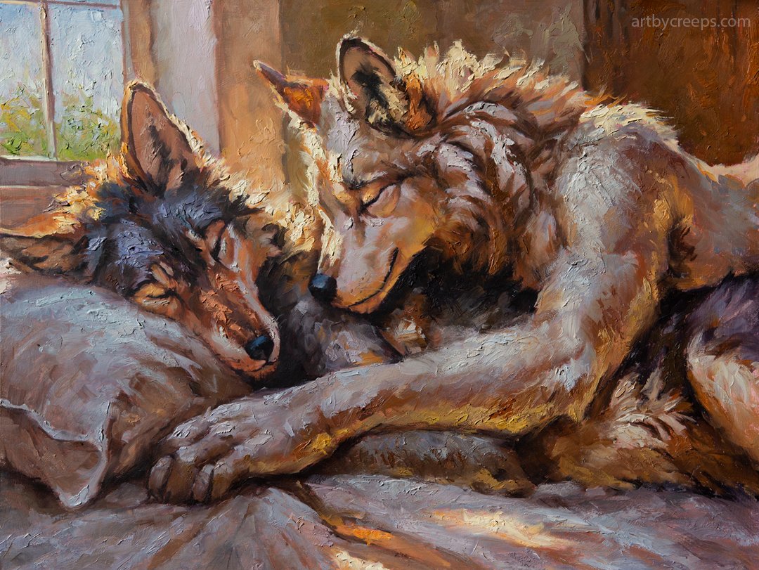 artbycreeps's tweet image. Finally got a good photo of this piece!