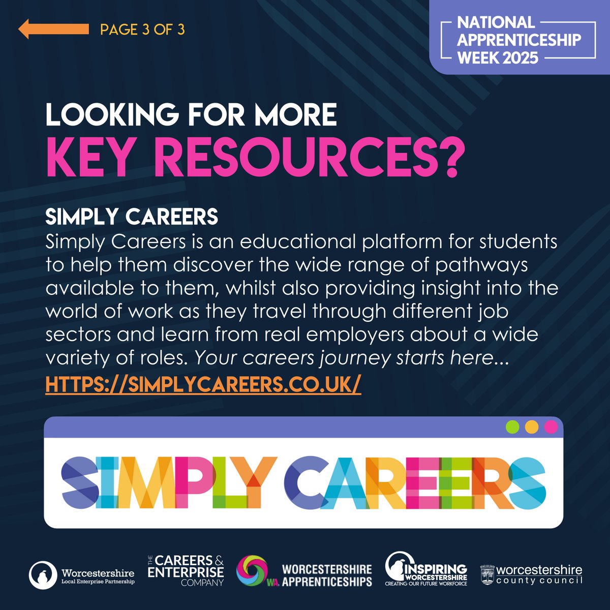 Inspiring Worcestershire (@inspiring_worcs) on Twitter photo National Apprenticeship Week 2025 is coming to an end, but these key resources are available for you all year round!
For more information on #apprenticeships, check out <a href="/WorcsApprentice/">Worcsapprenticeships</a>
worcsapprenticeships.org.uk #NAW25. National Apprenticeship Week 2025 is coming to an end, but these key resources are available for you all year round!
For more information on #apprenticeships, check out <a href="/WorcsApprentice/">Worcsapprenticeships</a>
worcsapprenticeships.org.uk #NAW25.
