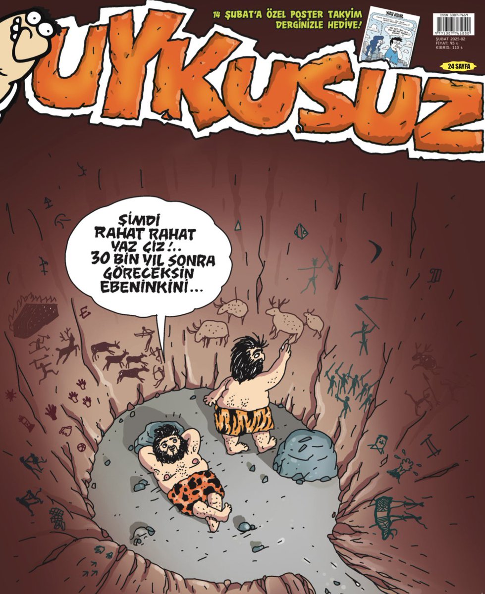 Poster-Takvim hediyeli #Uykusuz Şubat sayısı perşembe günü bayilerde!