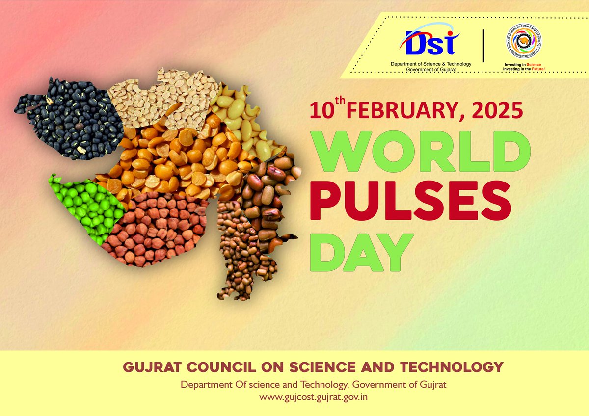 narottamsahoo's tweet image. #Gujarat stands tall as a pulse powerhouse, leading in tur and gram productivity while cultivating a rich variety - #chana, #moong, #urad, #tur, #gram and more!

With exports doubling #sustainablefarming on the rise, pulses are driving #foodsecurity and #soilhealth.

On