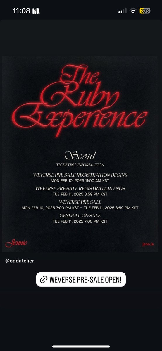 dayeon_aditi's tweet image. guys can anyone help me get past this i don’t get hey it isn’t working 

i hv the jennie weverse membership ,,and ive verified my interpark global account ? anyone know what to do?!  :p #JENNIE #rubyexperience #interparkglobal