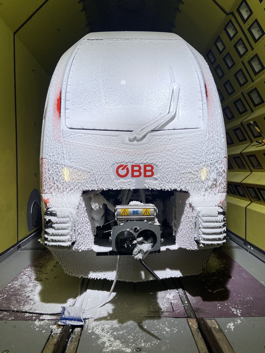 #Bahnzeit im Klima-Wind-Kanal