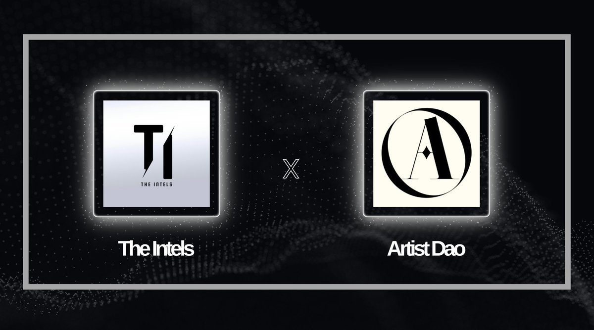 We're excited to share our collaboration with <a href="/Artistdaofun/">Artist DAO</a> 
launching soon on <a href="/daosdotfun/">daos.fun</a>

Stay tuned INTELS!