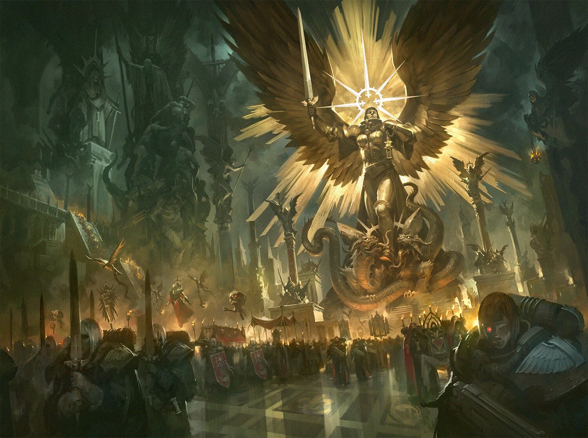40kARTdotcom's tweet photo. Celestine the Living Saint Statue Worshipping
#warhammer #warhammer40k #WarhammerArt #warhammerfanart #warhammercommunity #art #artwork #40k #greyknight #celestinethelivingsaint https://t.co/ANc70Pqv5J