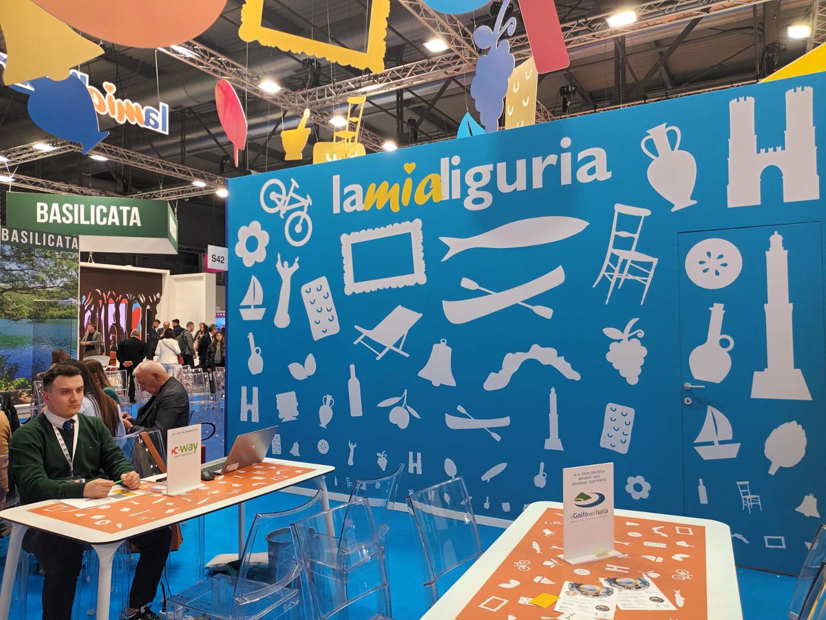 Vi aspettiamo alla BIT di Milano, dal 9 al 11 Febbraio, presso lo stand della Regione Liguria
Pad. 11P Stand P23 P41 S24 S42
#BITMILANO #TRAVELEXPERIENCE #CWAY