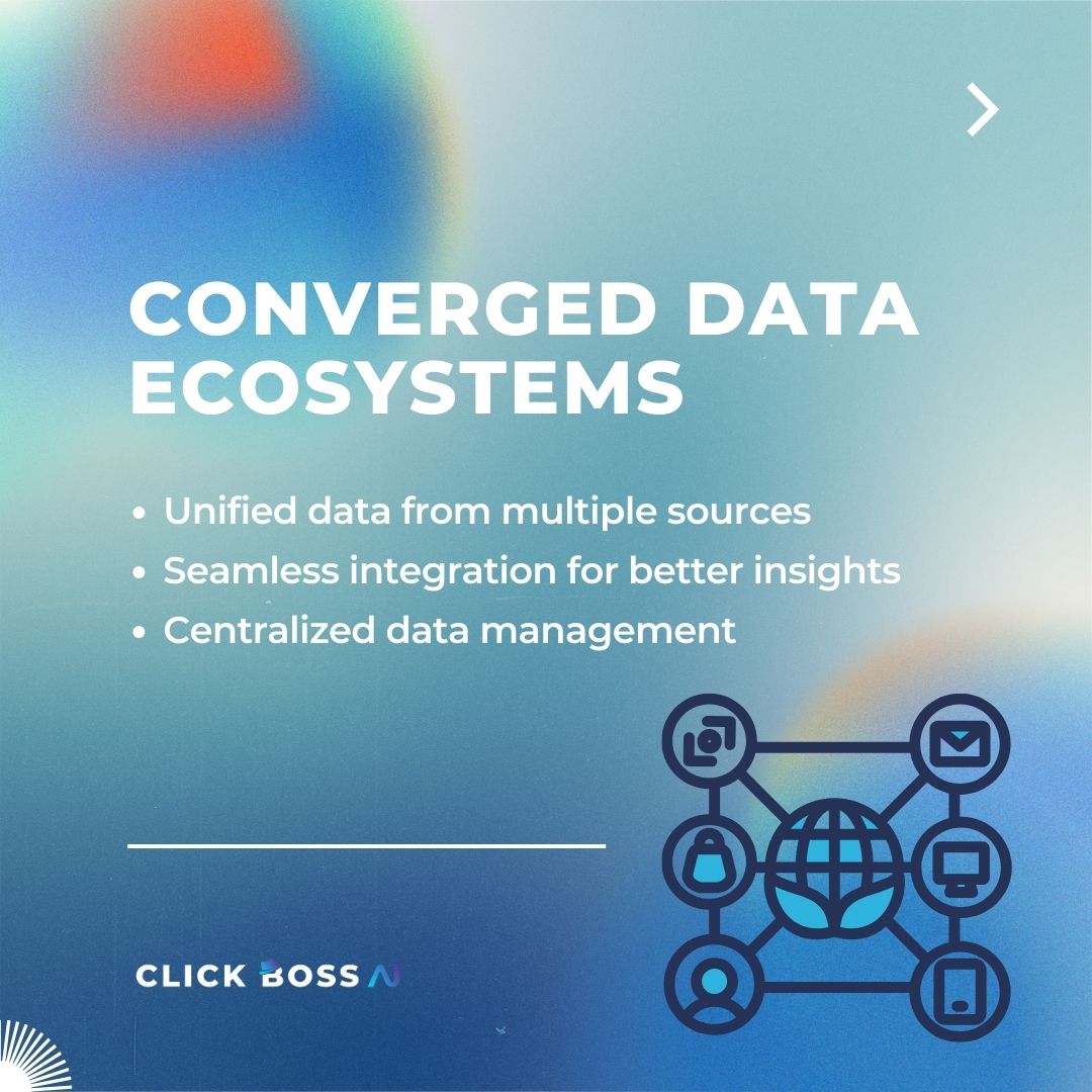 clickboss_ai's tweet image. The future of data is converged &amp;amp; modular. 🔗

Scalable ecosystems unlock real-time insights &amp;amp; smarter decisions. Is your strategy ready?

Learn more in our bio.

#ClickBossAI #DataEcosystems #FutureOfData