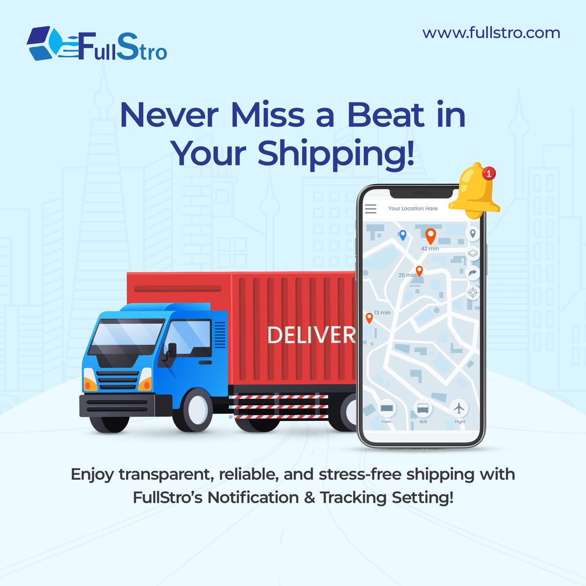 Full_stro's tweet image. Stay updated with live notifications! 🚀

Get real-time shipment tracking &amp;amp; automated alerts for a transparent, reliable shipping experience with FullStro. Know your product’s location anytime! 📦

Explore FullStro: fullstro.com
#LiveNotification #Tracking #FullStro