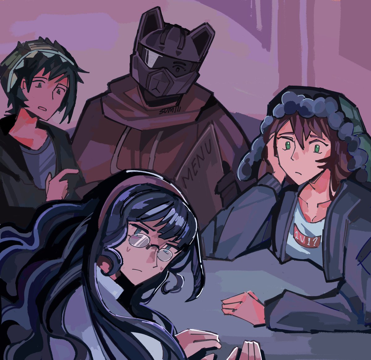 ARARsumii's tweet photo. Maybe she got closer to them in another universe #Pjegtwt #ProjectEdensGarden https://t.co/Wv8EkHQiry