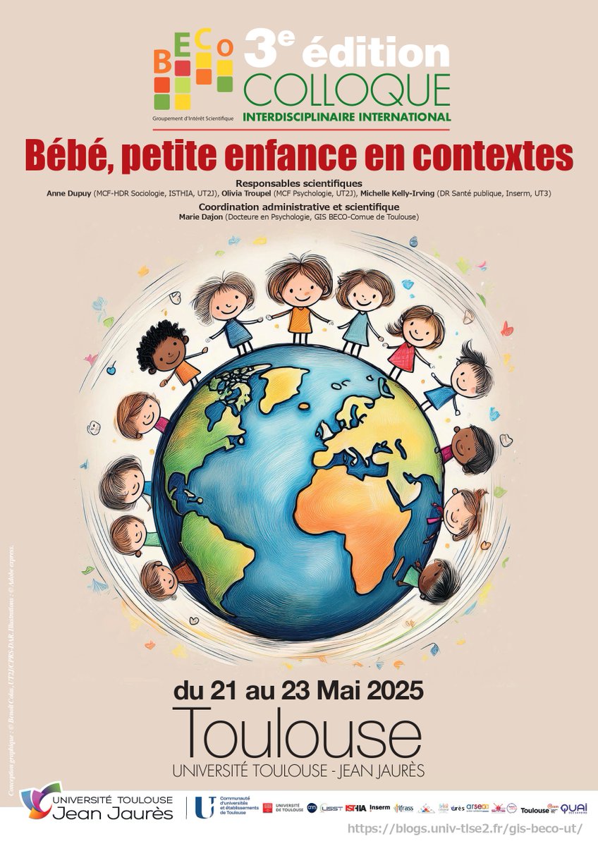 [COLLOQUE BECO 2025]

Les inscriptions sont ouvertes ! C'est ici :
blogs.univ-tlse2.fr/gis-beco-ut/in…

Attention, tarif évolutif à partir du 1er mars.

Au plaisir de vous y retrouver nombreux !
