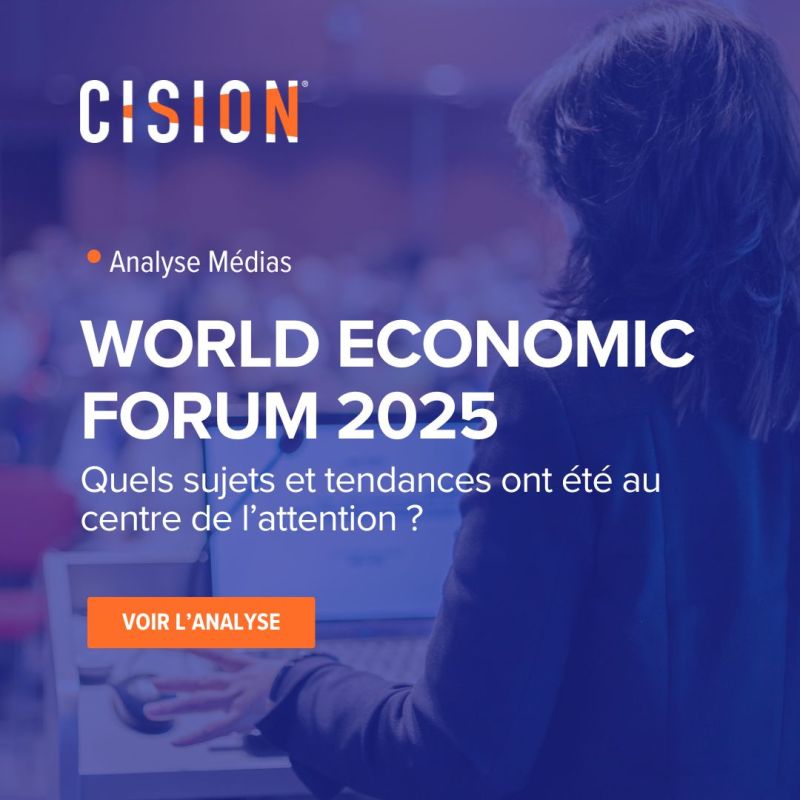 🚨 WEF 2025 : les tendances à retenir ! 🌎📉

🔥 -28% de visibilité médiatique
🤖 IA et 500 Mds$ d'investissement
🌍 Tensions climatiques &amp; économiques
🇺🇸 Donald Trump vole la vedette
📥 Découvrez l'analyse ici ➡️ cision.fr/ressources/etu…
#Davos #WEF2025 #Économie #IA #Climat