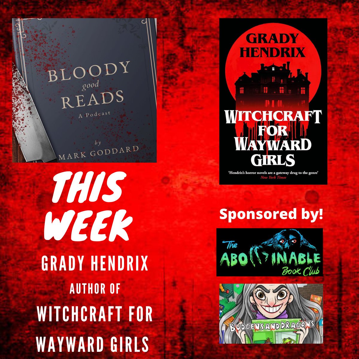 WE ARE BACK! New year New interviews. We kick off the new year with the amazing  <a href="/grady_hendrix/">Grady Hendrix</a>

buzzsprout.com/1154732/episod…