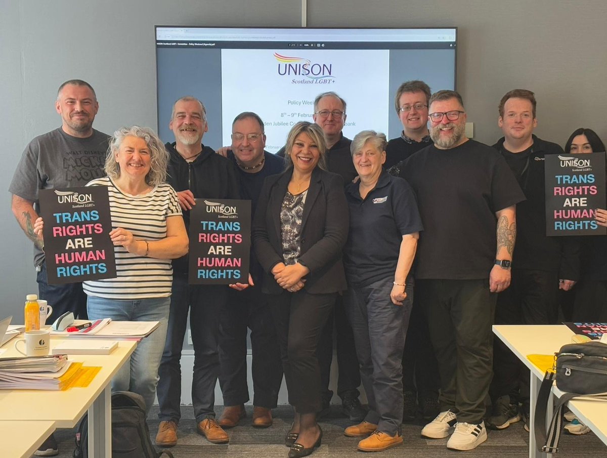 Scot Gov Fairer (@scotgovfairer) on Twitter photo Equalities Minister <a href="/kaukabstewart/">Kaukab Stewart MSP</a> opened the annual @unisonscotlgbt policy committee conference on Saturday. In her speech, she updated members about <a href="/scotgov/">Scottish Government</a>'s commitments and actions to progress LGBTQI+ equality in Scotland.
Find out more here: bit.ly/EqualitiesLGBT… Equalities Minister <a href="/kaukabstewart/">Kaukab Stewart MSP</a> opened the annual @unisonscotlgbt policy committee conference on Saturday. In her speech, she updated members about <a href="/scotgov/">Scottish Government</a>'s commitments and actions to progress LGBTQI+ equality in Scotland.
Find out more here: bit.ly/EqualitiesLGBT…