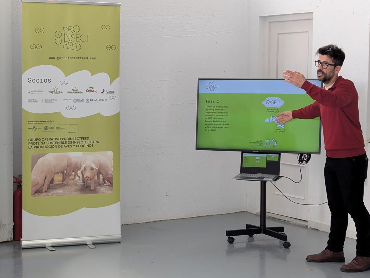 ♻️✨ Subproductos como recursos: Proinsectfeed transforma residuos en soluciones sostenibles para ganadería.  #Proinsectfeed #Sostenibilidad #EconomíaCircular