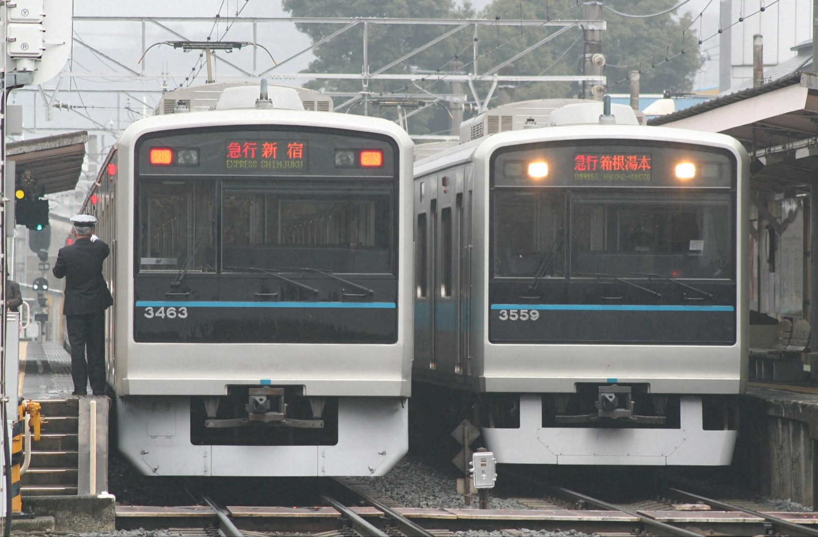 【行先板・サボ】新宿⇔箱根湯本 ／ 箱根湯本⇔新宿　小田急電鉄 61GawRbo2BL._AC_SY200_QL15_.jpg