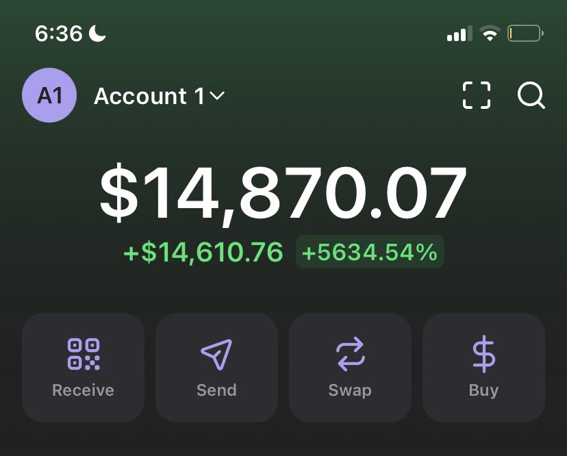 calebiun's tweet photo. Decent day, repost and reply to get tommorows tips for free #Crypto #solana https://t.co/5qCdaamasQ