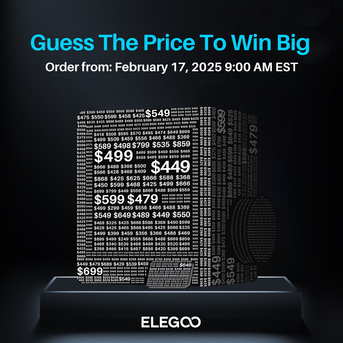 7 Days Count Down! Here is your second entry to guess the price of Centauri Carbon to win one! FOLLOW, RETWEET &amp; COMMENT your answer to enter!

Hint: The correct price is in the pic! 😉

(Each participant can only have one valid entry under each post. Winners will be selected on