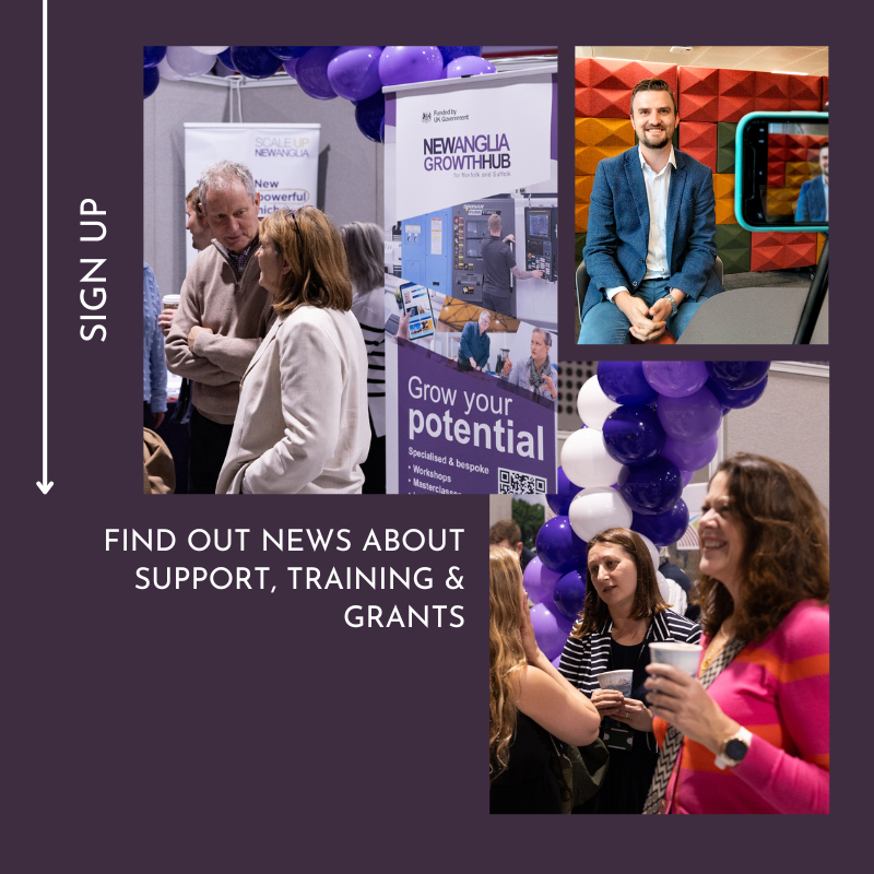 📰GOOD NEWS! You can find out about new #business programmes, courses, grants &amp; events by signing up to our #Norfolk newsletter. 

SIGN UP > newangliagrowthhub.co.uk/newsletter/ #businesssupport #norfolkbusiness #businessservice #growth #ukspf <a href="/WestNorfolkBC/">WestNorfolkBC</a> <a href="/NorthNorfolkDC/">North Norfolk District Council</a> <a href="/norfolkforbiz/">Norfolk For Business</a>