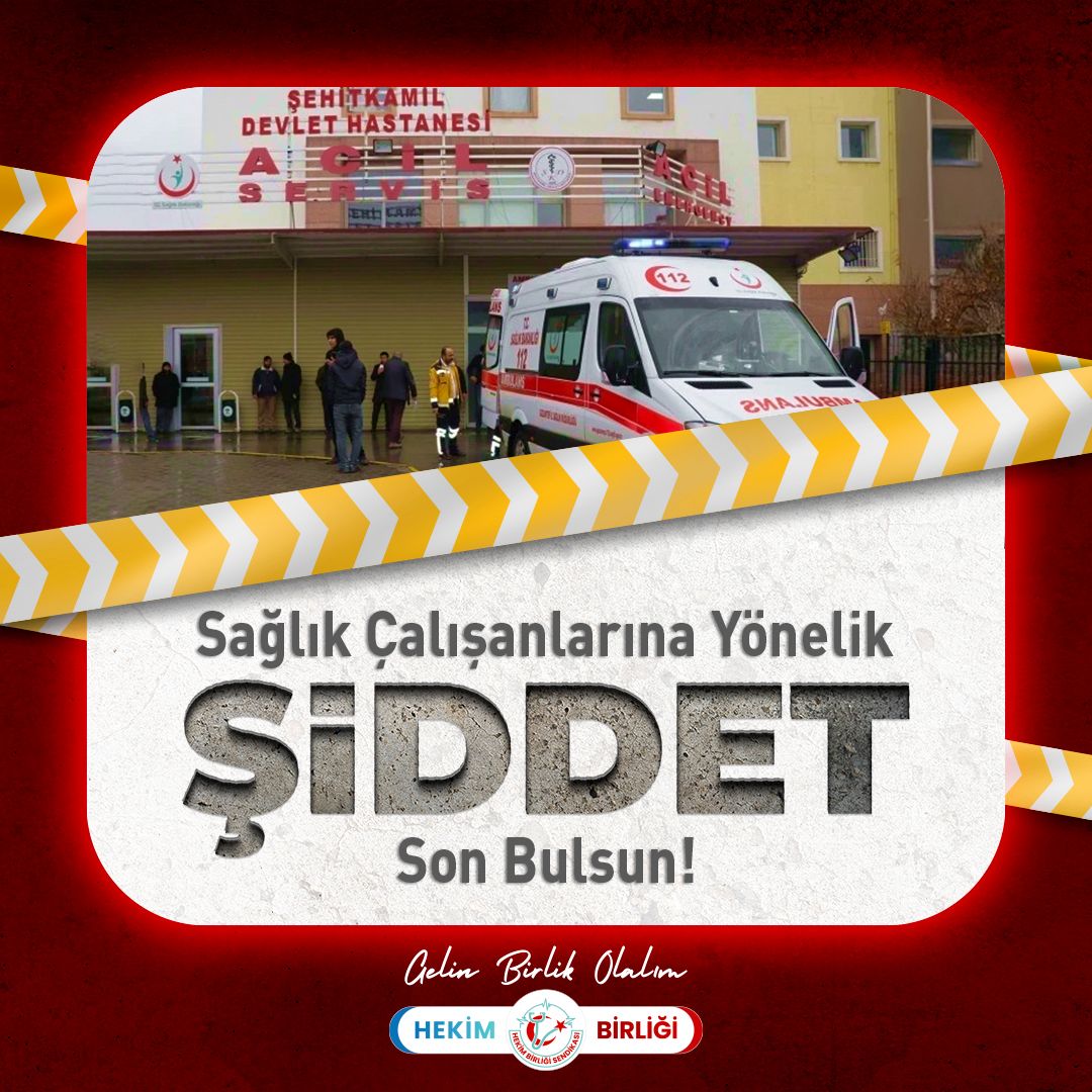 hekim_birligi's tweet photo. Gaziantep’te 112 ekibini darp edip hastaneyi bastılar.

Gaziantep’te göğsünden bıçaklanan 18 yaşındaki bir kişi yaşamını yitirdi. 

İhbarla olay yerine giden 3 kişilik 112 Acil Sağlık ekibi, müdahale ettikleri yaralının yakınlarının saldırısına uğradı.

Hastanelerdeki şiddet olaylarına daha ne kadar seyirci kalacaksınız?

@drmemisoglu @saglikbakanligi