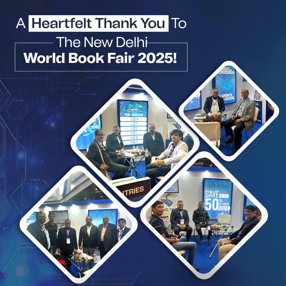 cshekhar_sts's tweet image. Grateful for an inspiring #NDWBF2025! 📚🚀 
The future of book industry is evolving with AI, eBooks &amp;amp; digital rights innovation. Exciting times ahead—let’s make books more accessible &amp;amp; interactive! 
#PublishingInnovation #TechMeetsBooks #SpringTimeSoftware #NDWBF2025