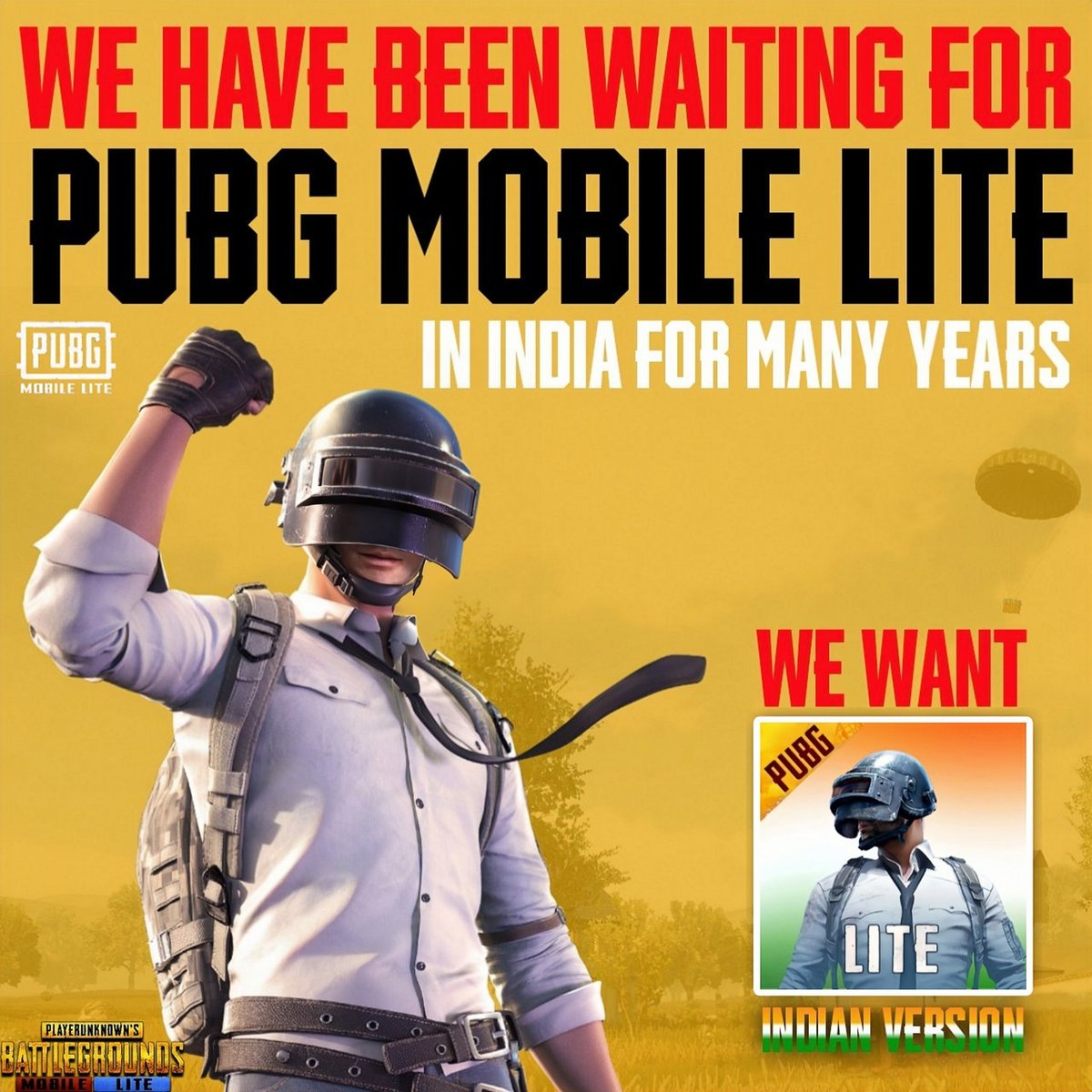 DELTAGURUYT3's tweet image. #WeWantPubgMobileLiteIndianVersion #BgmiLite 🙃🙏
@KIEOFFICIAL_ @Krafton_inc @TencentGames @LevelInfinite @hisohn @Anuj_Tandon @PUBGMOBILE