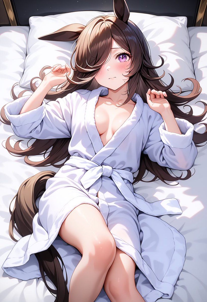 wyp3g's tweet image. ドキドキなウマ娘達⑤

#ウマ娘　#アドマイヤベガ　#ミホノブルボン
#ライスシャワー  #ファインモーション 
#DaysAI  #AIイラスト