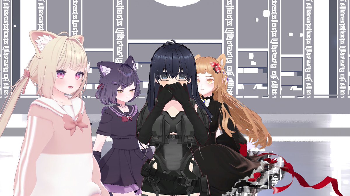「MMDダンスワールドで課金アバターに混ざると絵面が悲惨なので、盛りに盛った 乳と」|zakoneのイラスト