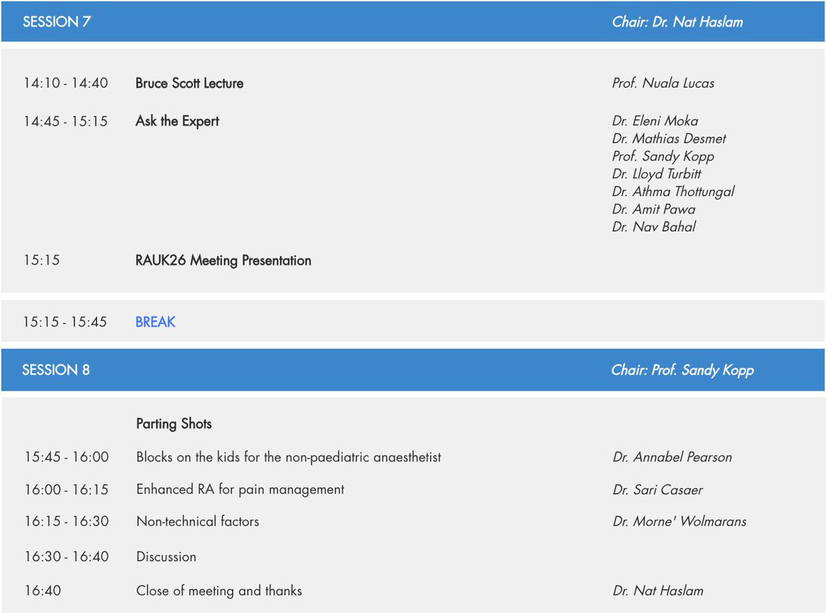 Alan Macfarlane (@ajrmacfarlane) on Twitter photo Join us in Leeds for @RegionaAnaesUK #RAUK25
🤩<a href="/noolslucas/">Nuala Lucas</a> as our BSL
👩🏻🏫Fantastic faculty
🤝Joint session with <a href="/OAAinfo/">OAA</a>
📚<a href="/BJAJournals/">British Journal of Anaesthesia</a> BJA Ed lectures
🎥Live demos
💉Workshops
📋Abstracts
🥇Prizes
💃🏻Dinner, drinks reception
⏳Early bird closes soon
➡️Ra-ukmeetings.com Join us in Leeds for @RegionaAnaesUK #RAUK25
🤩<a href="/noolslucas/">Nuala Lucas</a> as our BSL
👩🏻🏫Fantastic faculty
🤝Joint session with <a href="/OAAinfo/">OAA</a>
📚<a href="/BJAJournals/">British Journal of Anaesthesia</a> BJA Ed lectures
🎥Live demos
💉Workshops
📋Abstracts
🥇Prizes
💃🏻Dinner, drinks reception
⏳Early bird closes soon
➡️Ra-ukmeetings.com