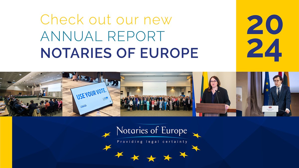 Notaries of Europe tweet media