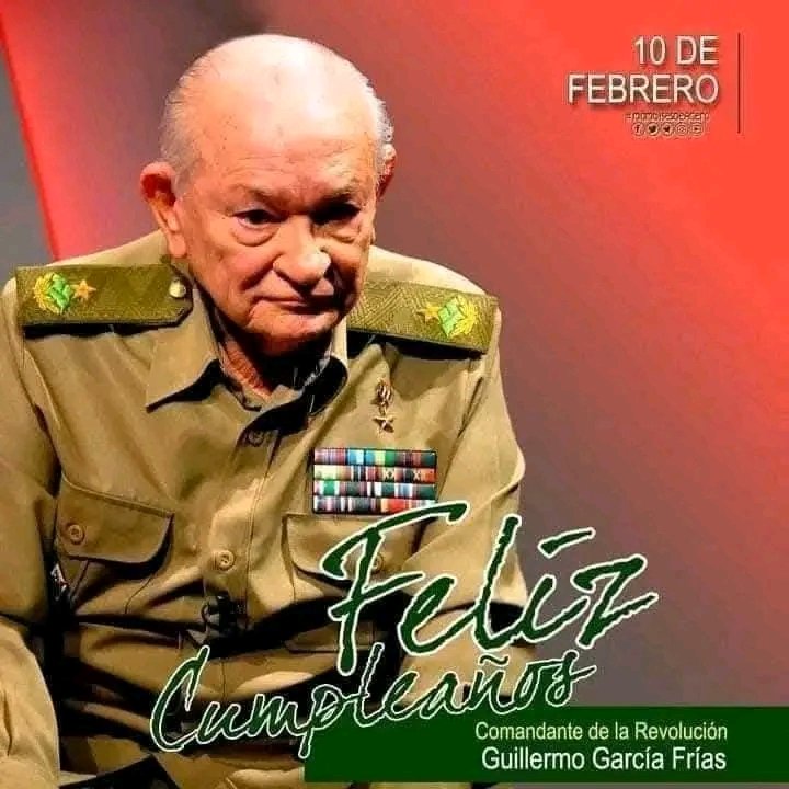 ¡¡FELICIDADES!! 🎉🕯️🎉 97 años cumple hoy el Comandante de la Revolución, siempre FIEL a la Patria.
FIDELIDAD eterna a #Fidel 
Con Guillermo García Frías nuestro Héroe de la República #CubaViveEnSuHistoria
#ProvinciaGranma