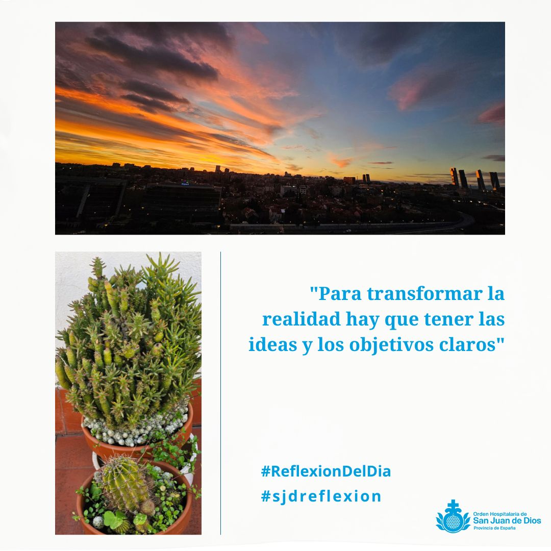 "Para transformar la realidad hay que tener las ideas y los objetivos claros".
#reflexiondeldia #sjdreflexion #saludmental #lapazsjd
