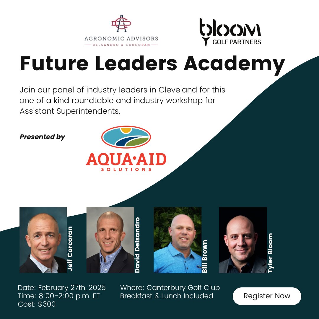 Join us Feb 27 at Canterbury Golf Club for a one-day workshop on leadership, career growth &amp; industry trends. Network with peers &amp; gain actionable insights! 

Secure your spot today! ow.ly/TfCU50UWqGi

#FutureLeadersAcademy #ProfessionalDevelopment #CareerGrowth