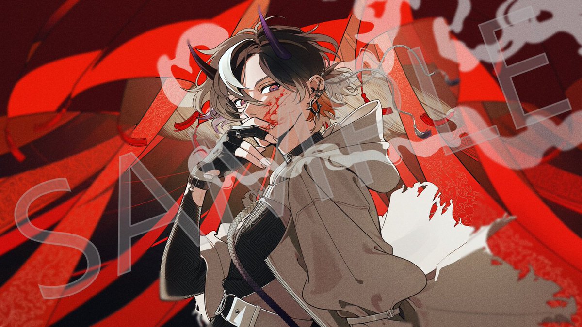 「【Neo-Porte所属】鬼ヶ谷テン様/【ホロスターズ所属】アステル・レダ様歌唱」|ROMのイラスト