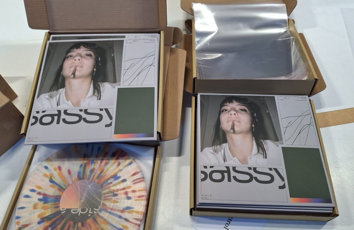 Gendema - Sassy Things LPs arrived in our warehouse!
Shipping out this Thursday.