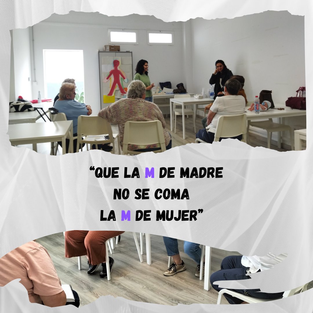 Reflexiones del grupo  de #Mujeres 💜:  
"El ser madre me relegó a mi como mujer, en cuestión de hacer mis actividades. Ahora ha llegado el momento de dedicarme a mi de nuevo.
"De lo único que me arrepiento es de no haber compaginado ser madre, para dedicarme tiempo como mujer".
