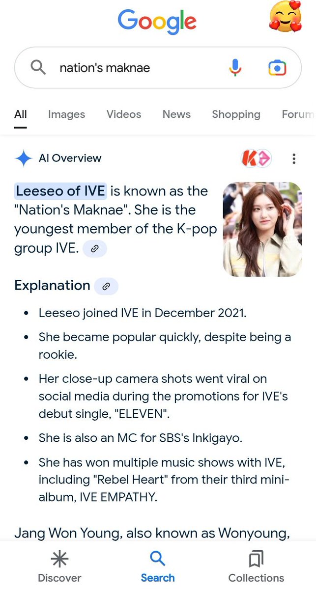 Leeseo the one and only “Nation's Maknae”