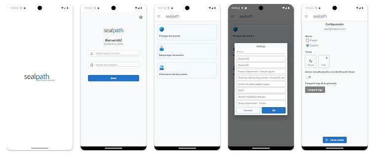 📢 Introducing the SealPath Information Protector Mobile App! 🚀 Protect, manage, and control your sensitive documents securely on the go. Available for iOS and Android now!  +details here: sealpath.com/news/announcin…

#DocumentSecurity #DataSecurity