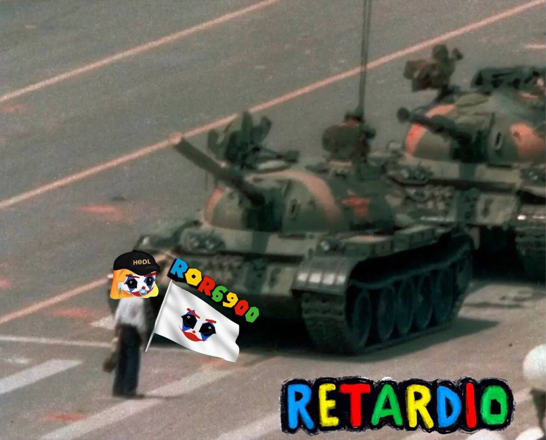 The Republic of Retardio never backs down. #ROR6900