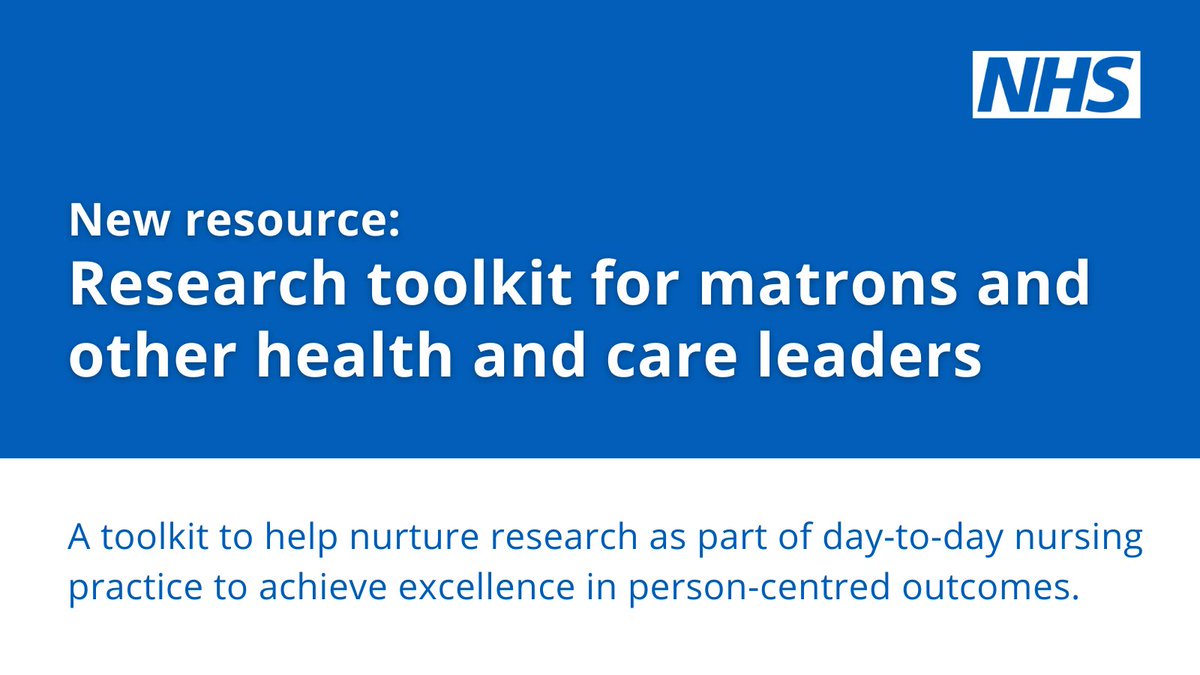 teamCNO š (@teamcno_) on Twitter photo Developed in partnership with <a href="/LancsHospitals/">Chorley & Royal Preston</a>, this toolkit offers practical information that can support matrons and health care leaders to create environments where nurses can lead, participate in, and deliver research and innovation. #teamCNO england.nhs.uk/long-read/rese⦠Developed in partnership with <a href="/LancsHospitals/">Chorley & Royal Preston</a>, this toolkit offers practical information that can support matrons and health care leaders to create environments where nurses can lead, participate in, and deliver research and innovation. #teamCNO england.nhs.uk/long-read/reseā¦